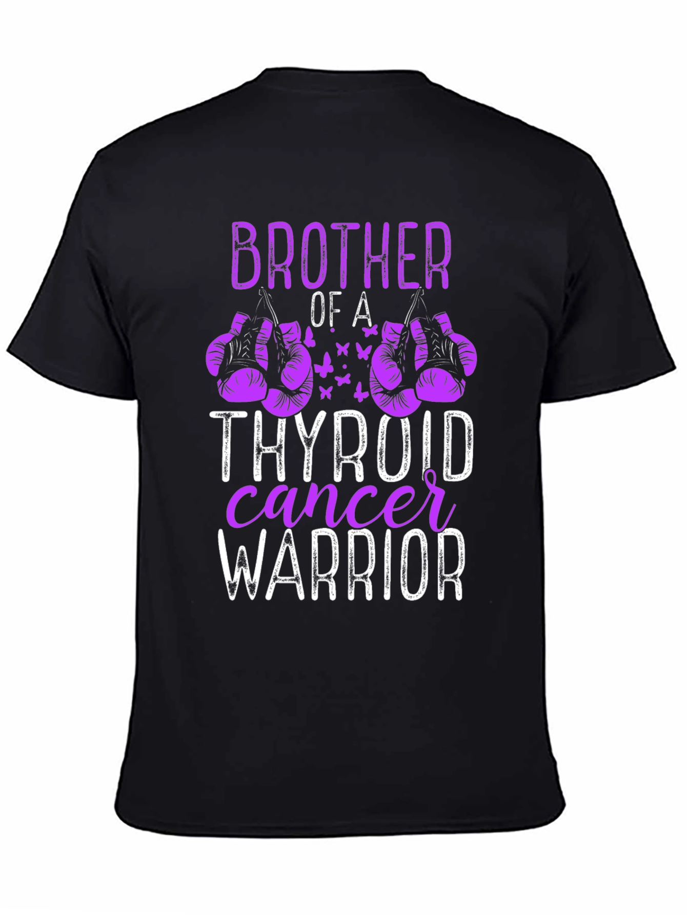 Thyroid Cancer Warrior Brother T-Shirt