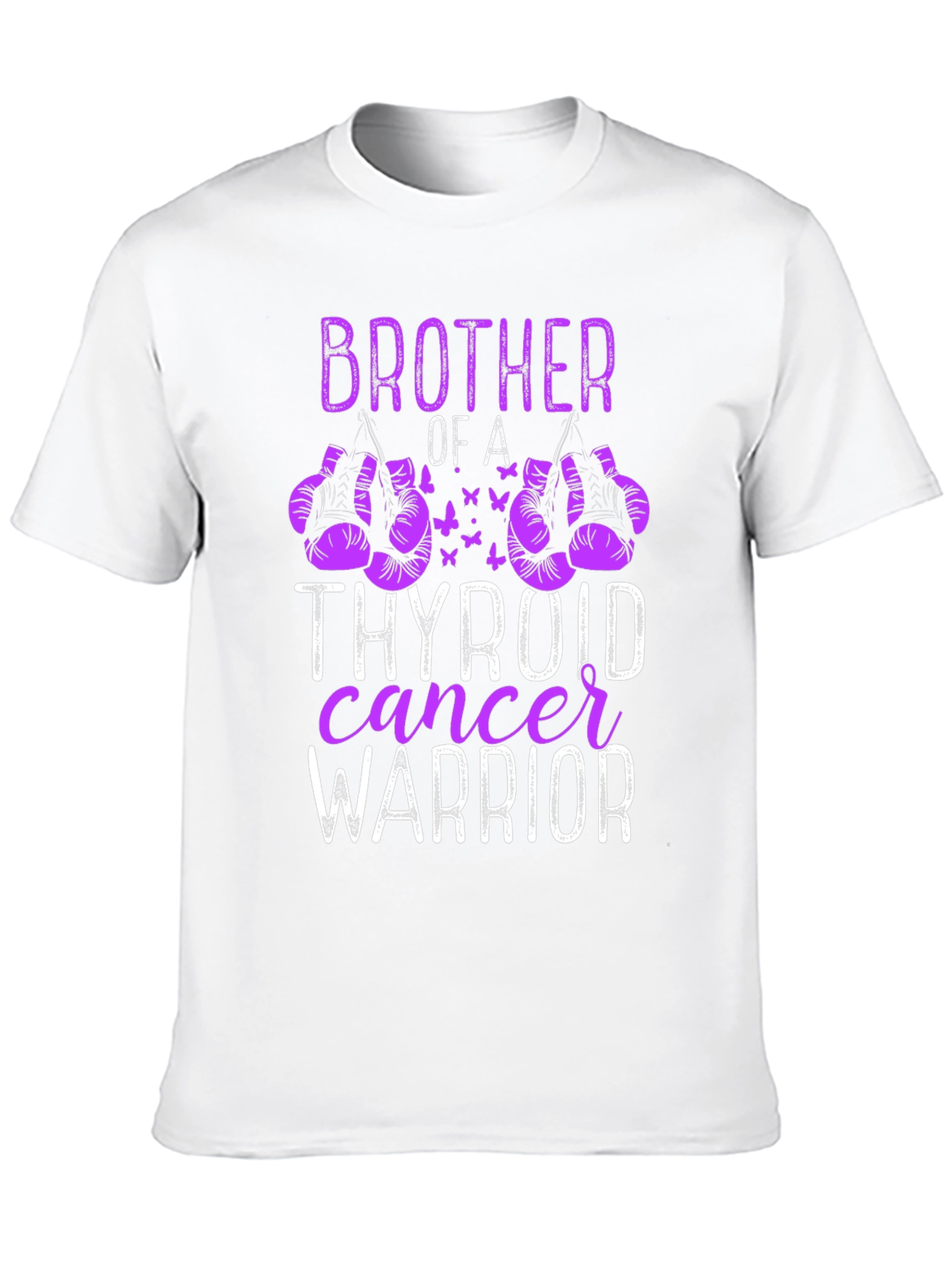 Thyroid Cancer Warrior Brother T-Shirt