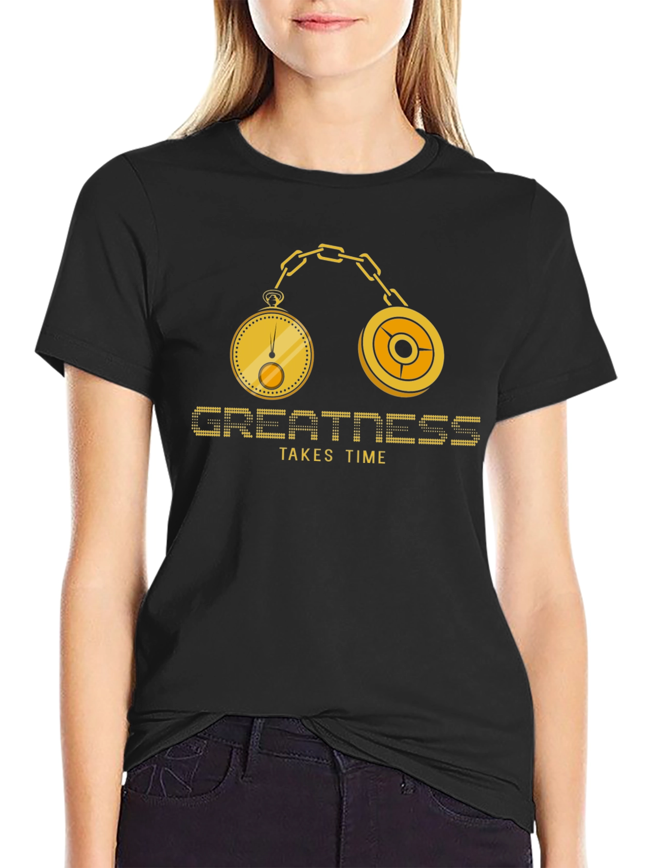 Greatness Takes Time Graphic T-Shirt