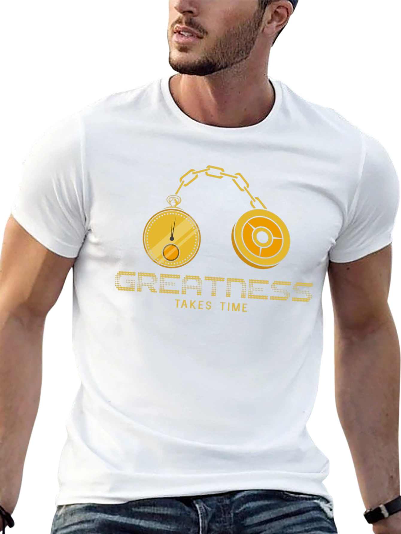 Greatness Takes Time Graphic T-Shirt