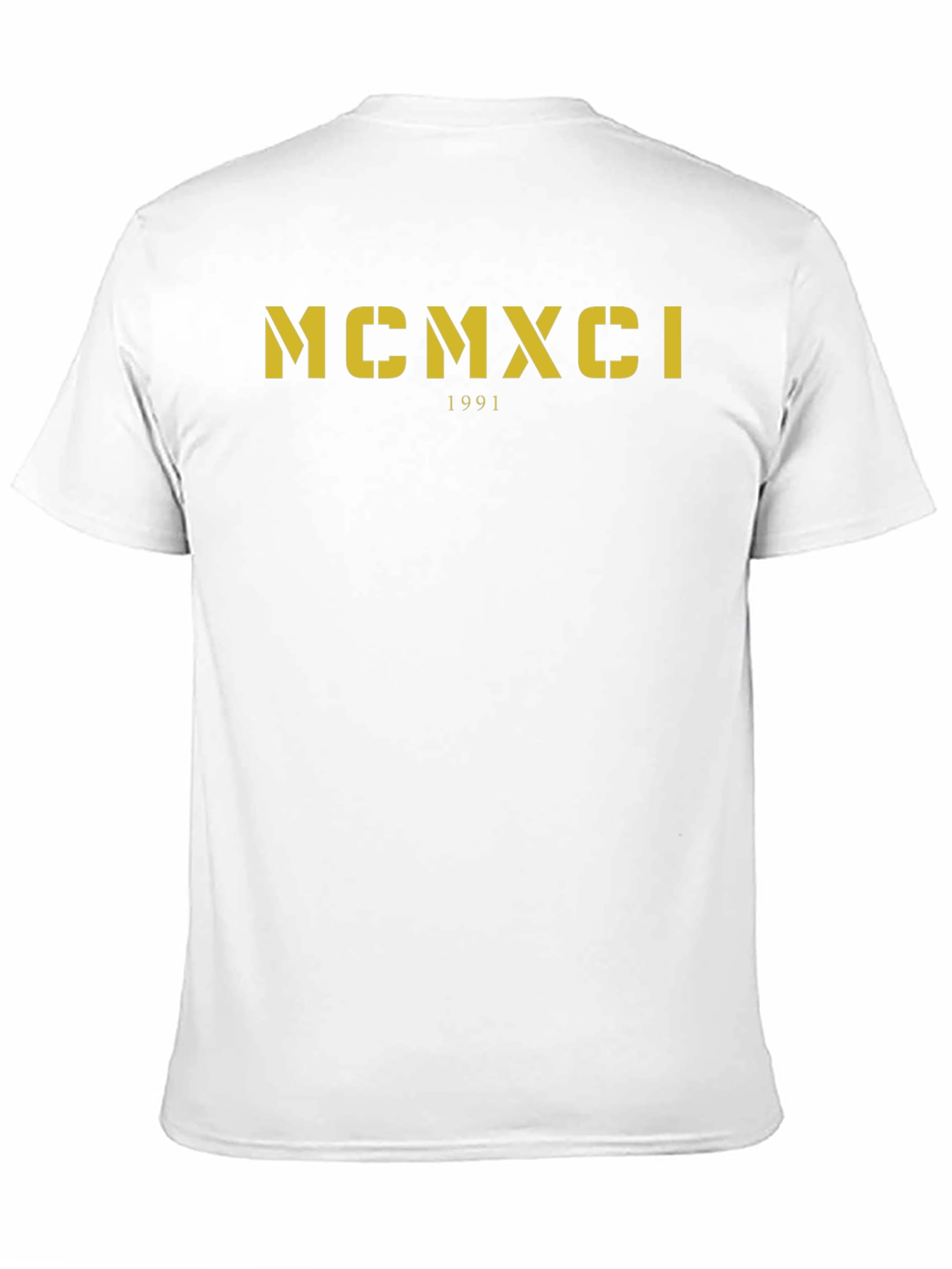 MCMXCI 1991 Graphic T-Shirt