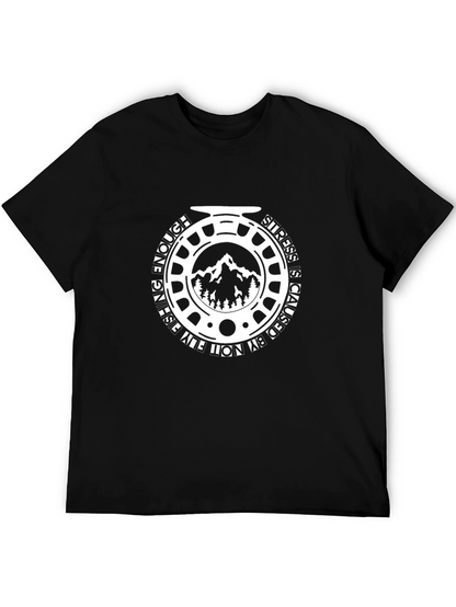 Fly Fishing Reel T-Shirt - No Stress