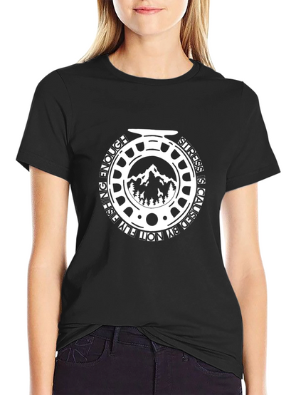 Fly Fishing Reel T-Shirt - No Stress
