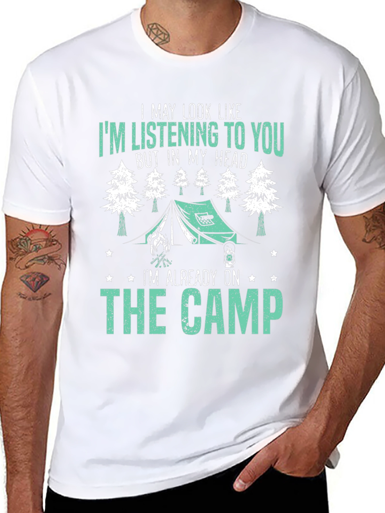 Camping Lover T-Shirt - Im Already On The Camp