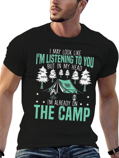 Camping Lover T-Shirt - Im Already On The Camp