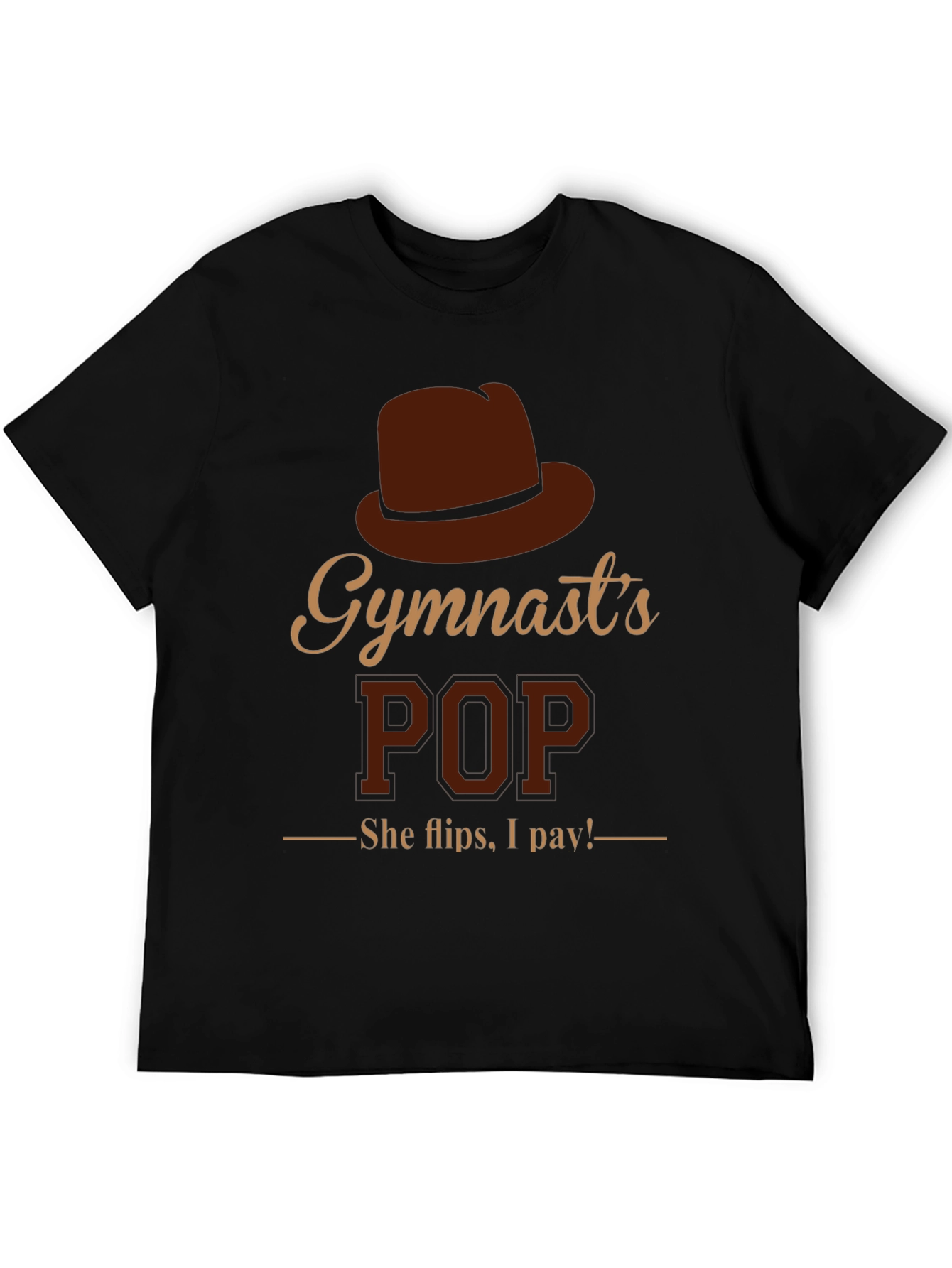 Gymnasts Pop Graphic T-Shirt - She Flips I Pay!