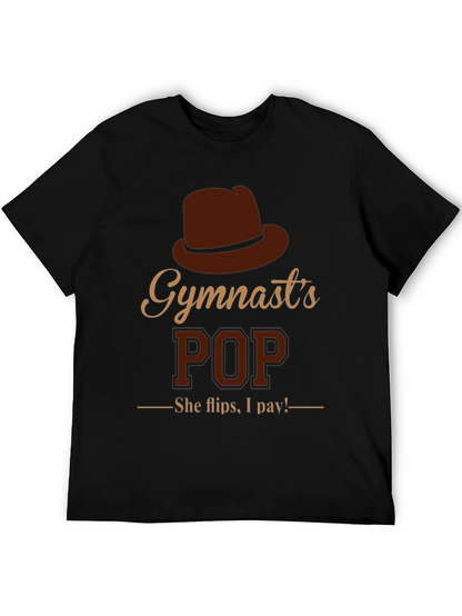 Gymnasts Pop Graphic T-Shirt - She Flips I Pay!