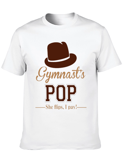 Gymnasts Pop Graphic T-Shirt - She Flips I Pay!