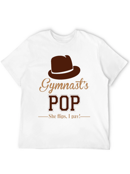 Gymnasts Pop Graphic T-Shirt - She Flips I Pay!