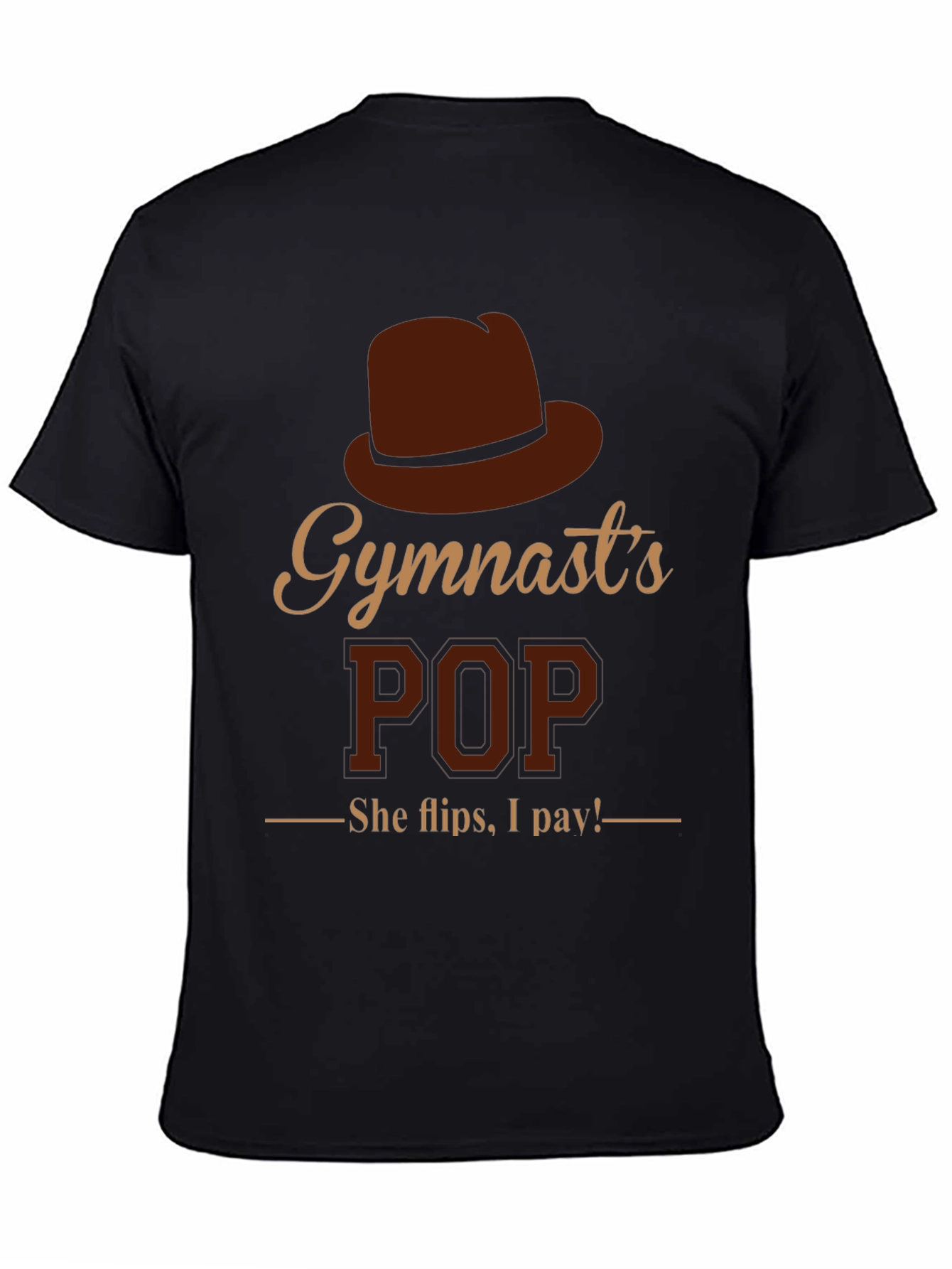 Gymnasts Pop Graphic T-Shirt - She Flips I Pay!