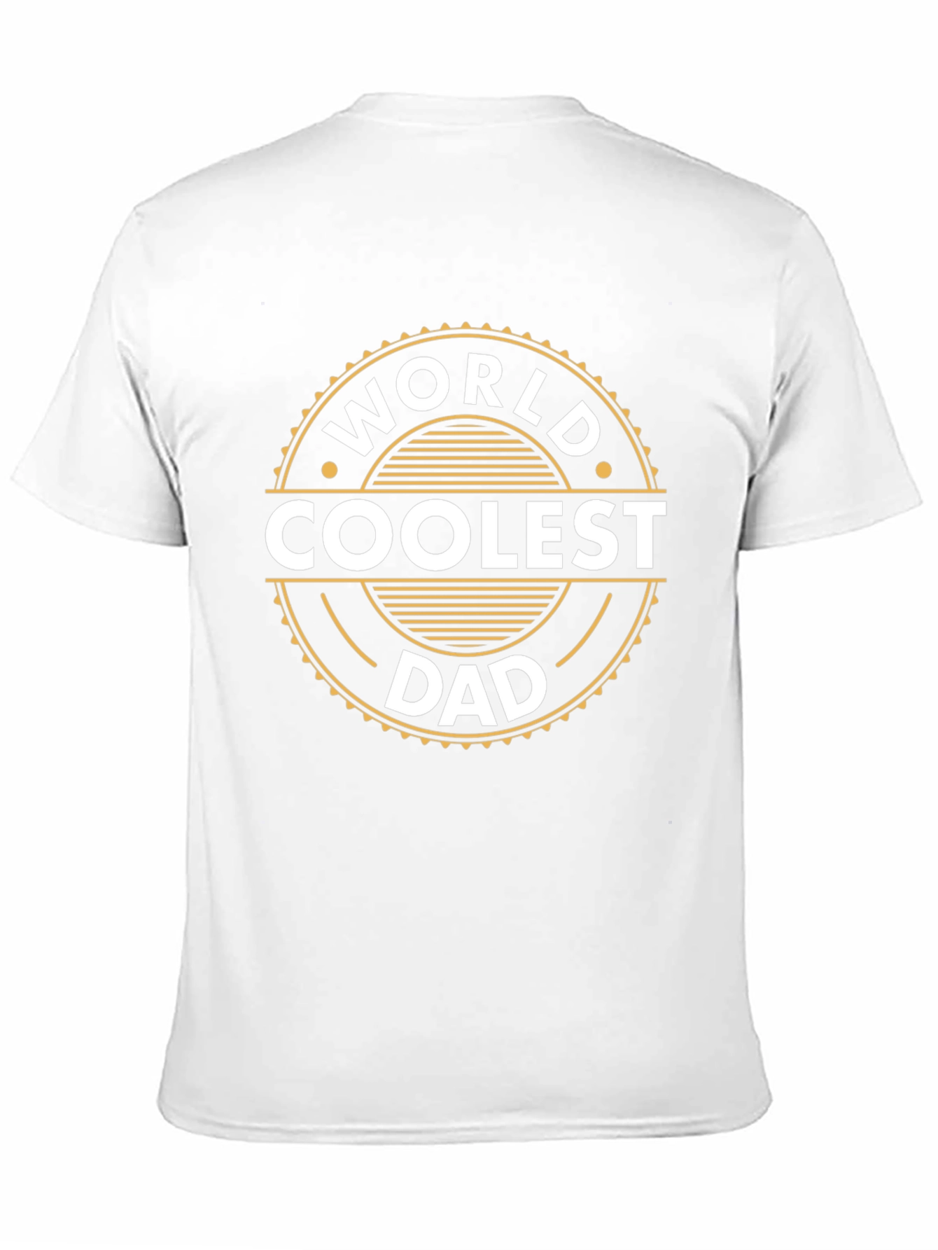 Worlds Coolest Dad Black T-Shirt