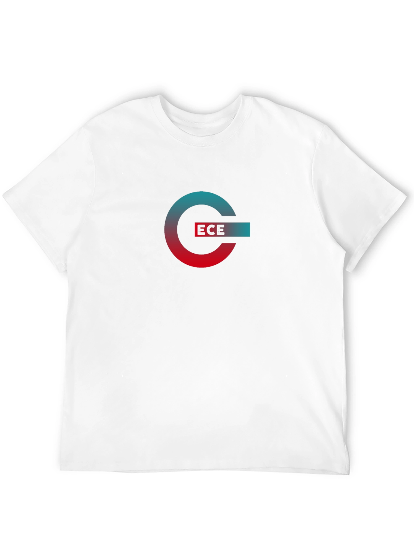 ECE Gradient Logo Black T-Shirt