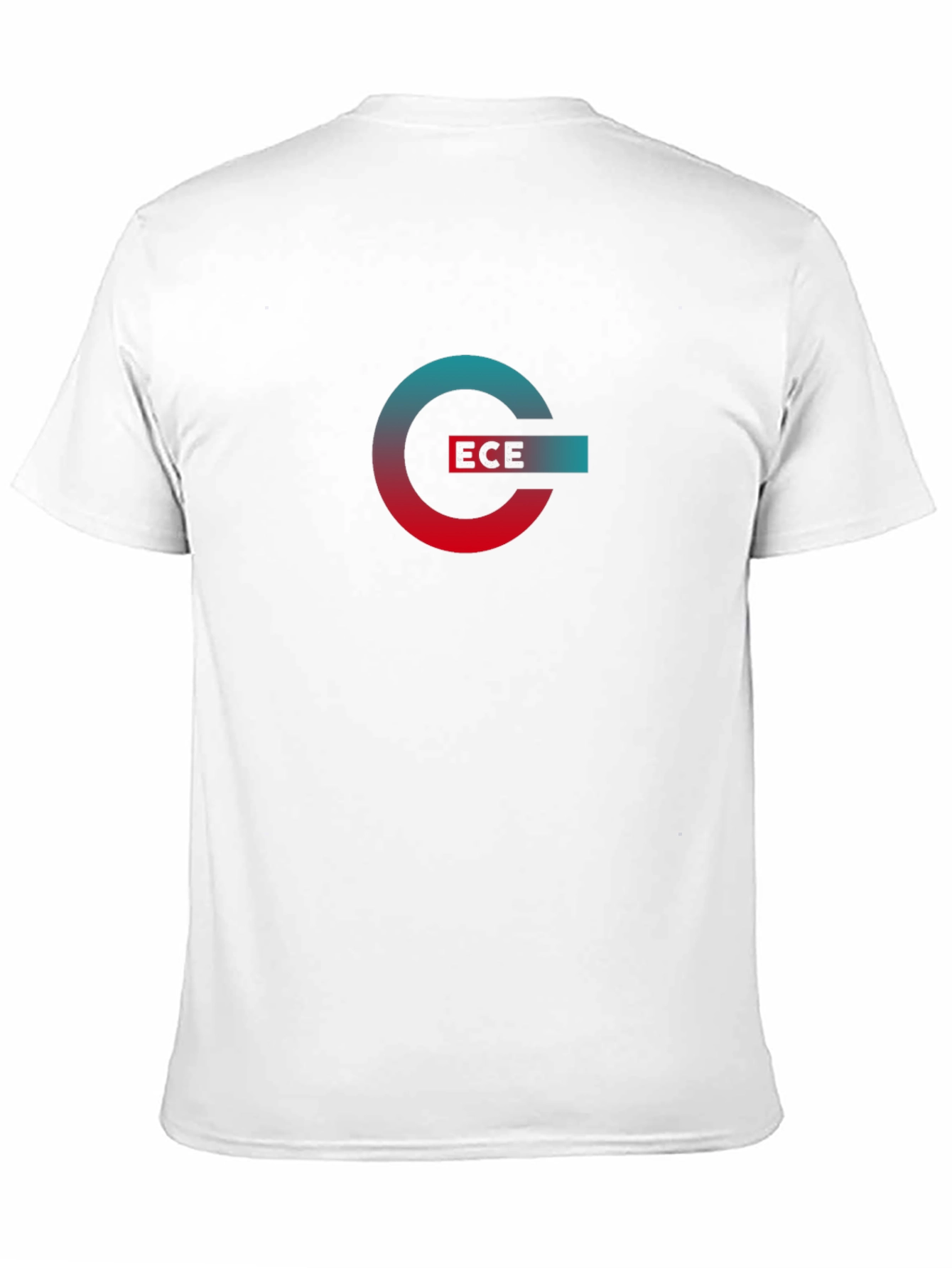 ECE Gradient Logo Black T-Shirt