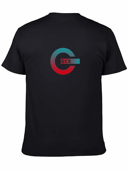 ECE Gradient Logo Black T-Shirt