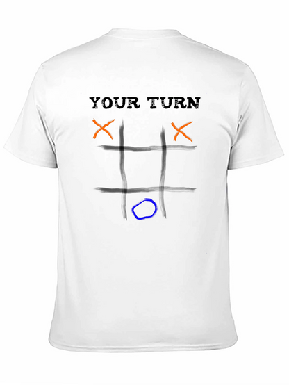 Your Turn Tic-Tac-Toe Graphic T-Shirt