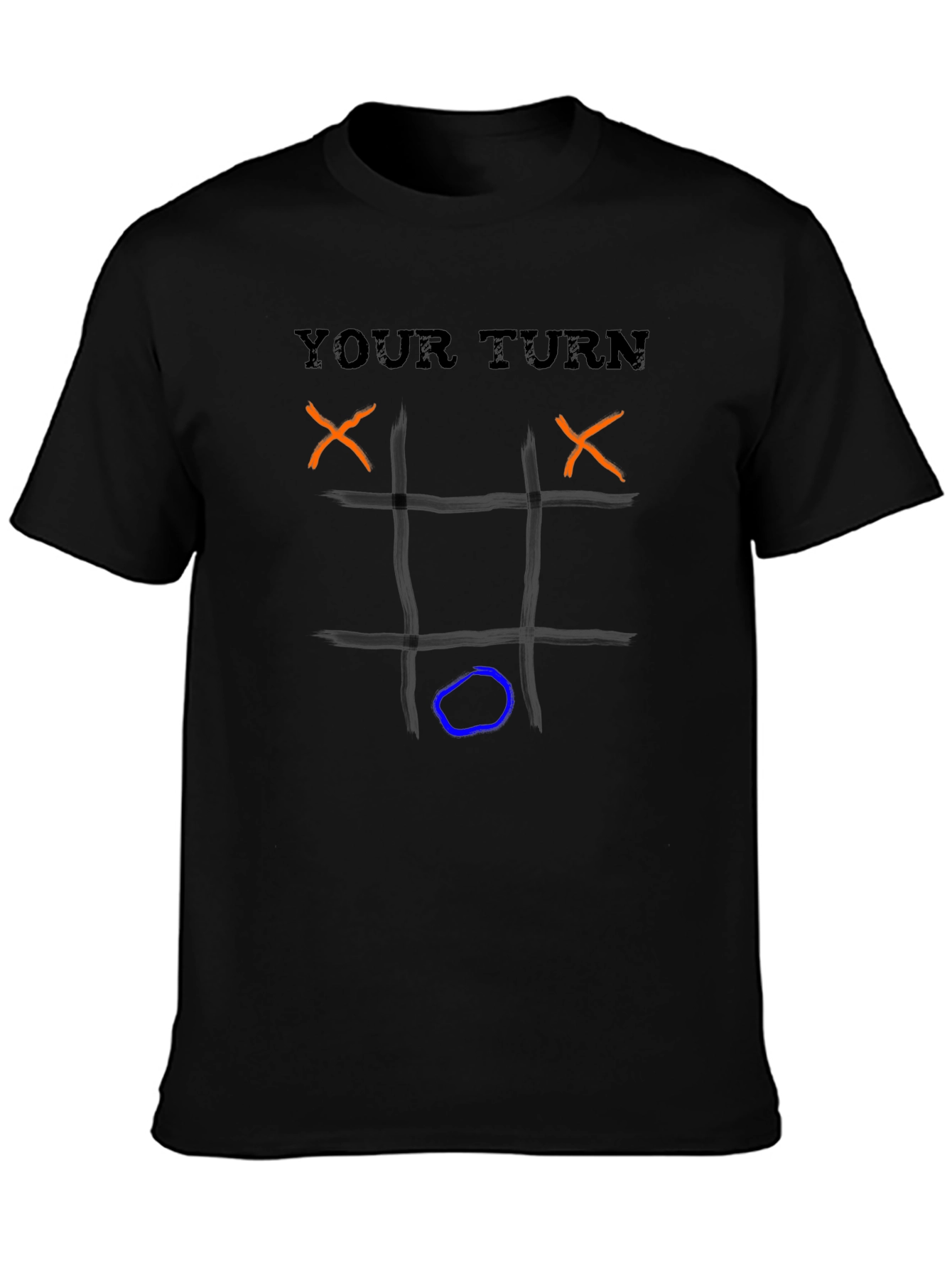 Your Turn Tic-Tac-Toe Graphic T-Shirt