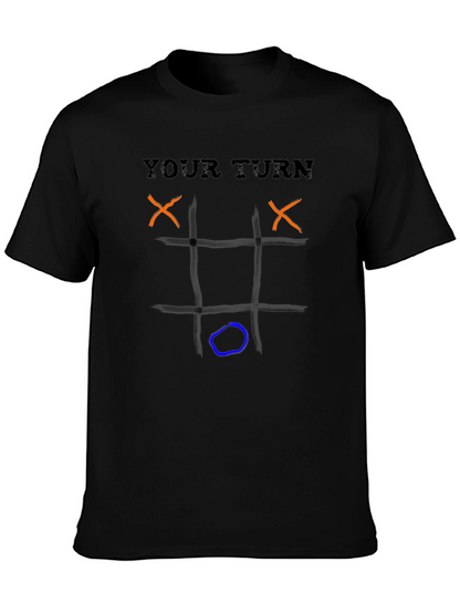 Your Turn Tic-Tac-Toe Graphic T-Shirt