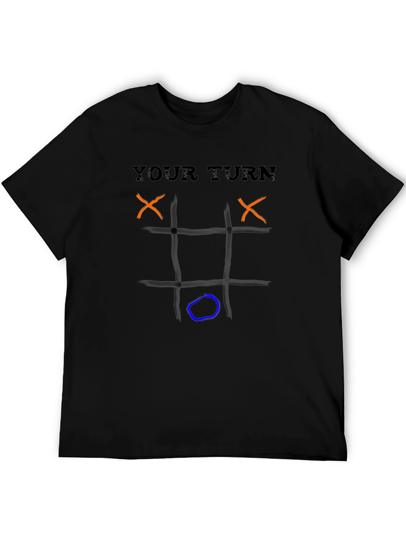Your Turn Tic-Tac-Toe Graphic T-Shirt