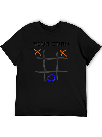 Your Turn Tic-Tac-Toe Graphic T-Shirt