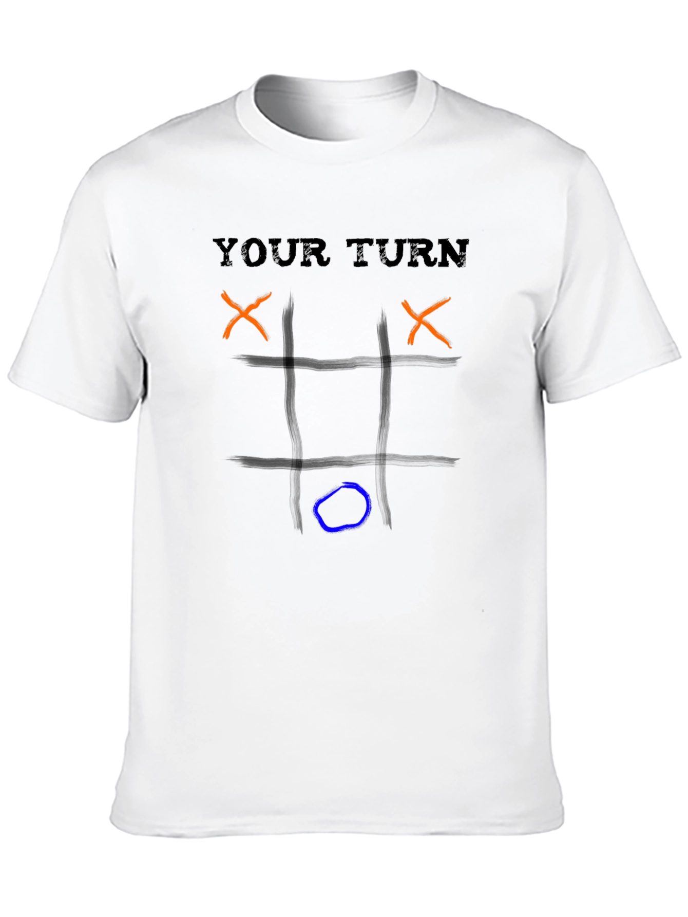 Your Turn Tic-Tac-Toe Graphic T-Shirt