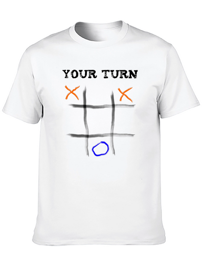 Your Turn Tic-Tac-Toe Graphic T-Shirt