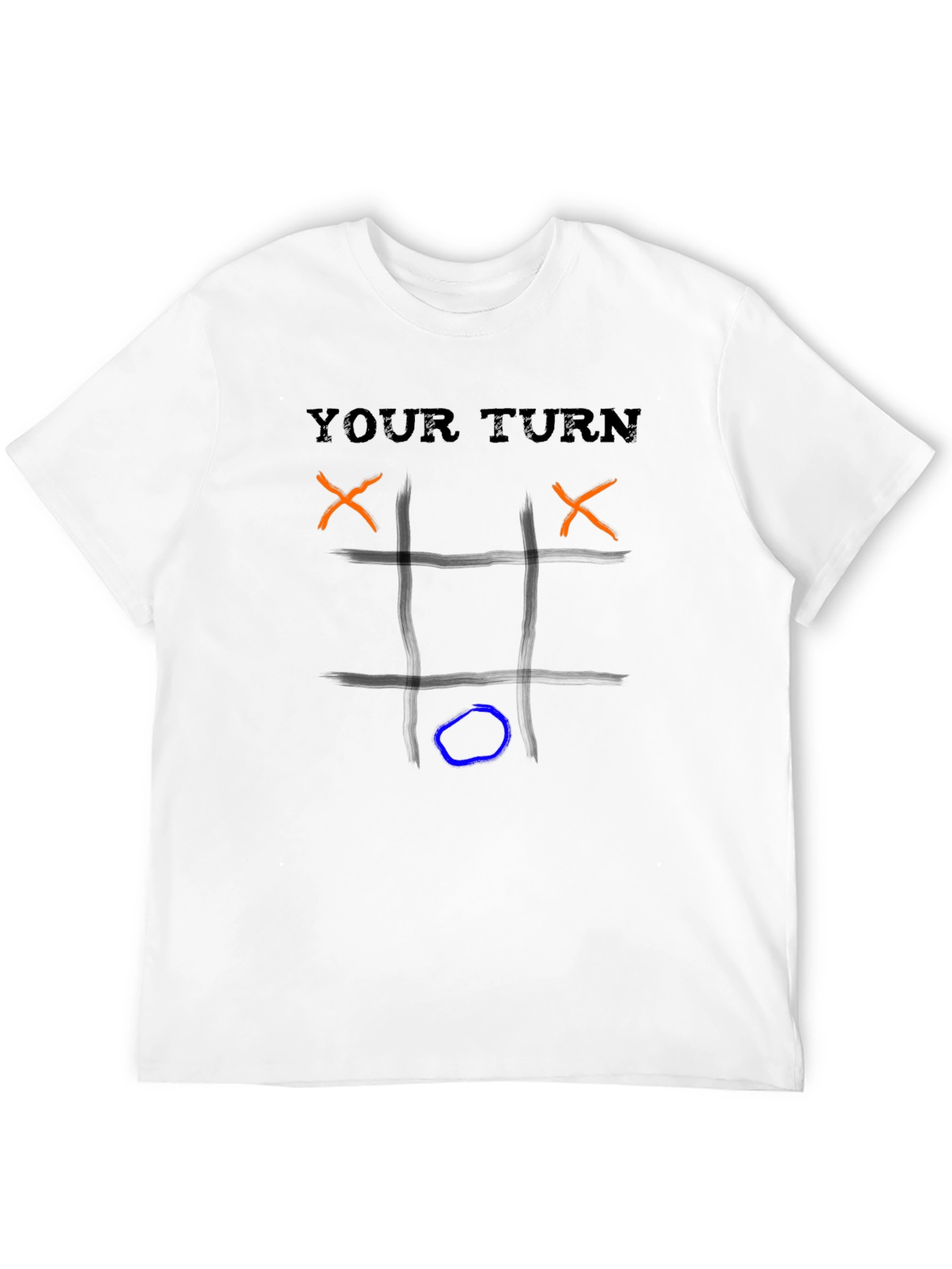 Your Turn Tic-Tac-Toe Graphic T-Shirt
