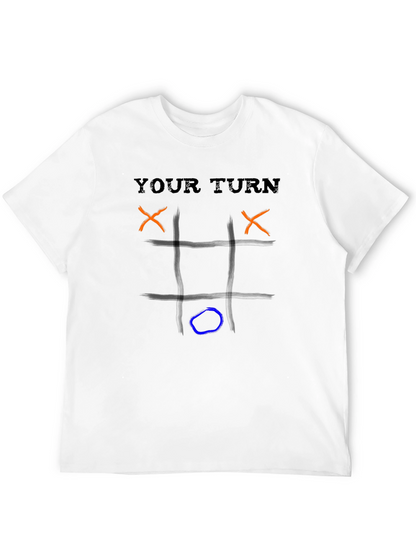 Your Turn Tic-Tac-Toe Graphic T-Shirt