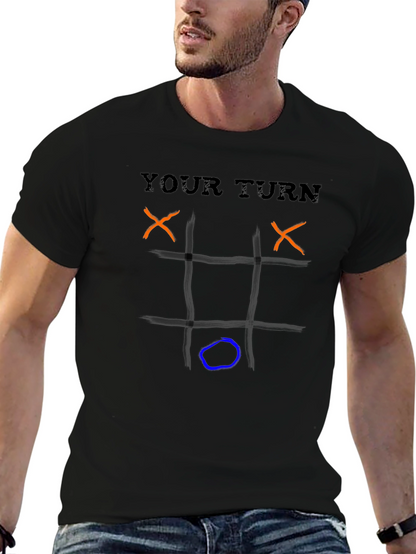 Your Turn Tic-Tac-Toe Graphic T-Shirt
