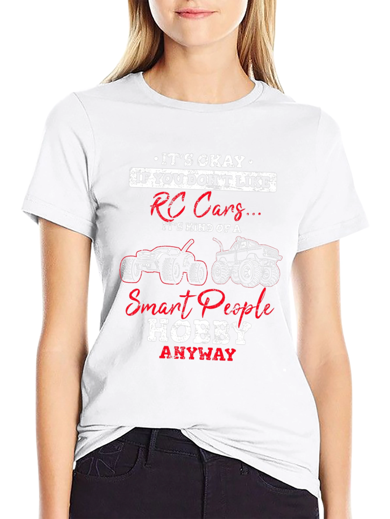 RC Cars Hobby T-Shirt - Smart People Design