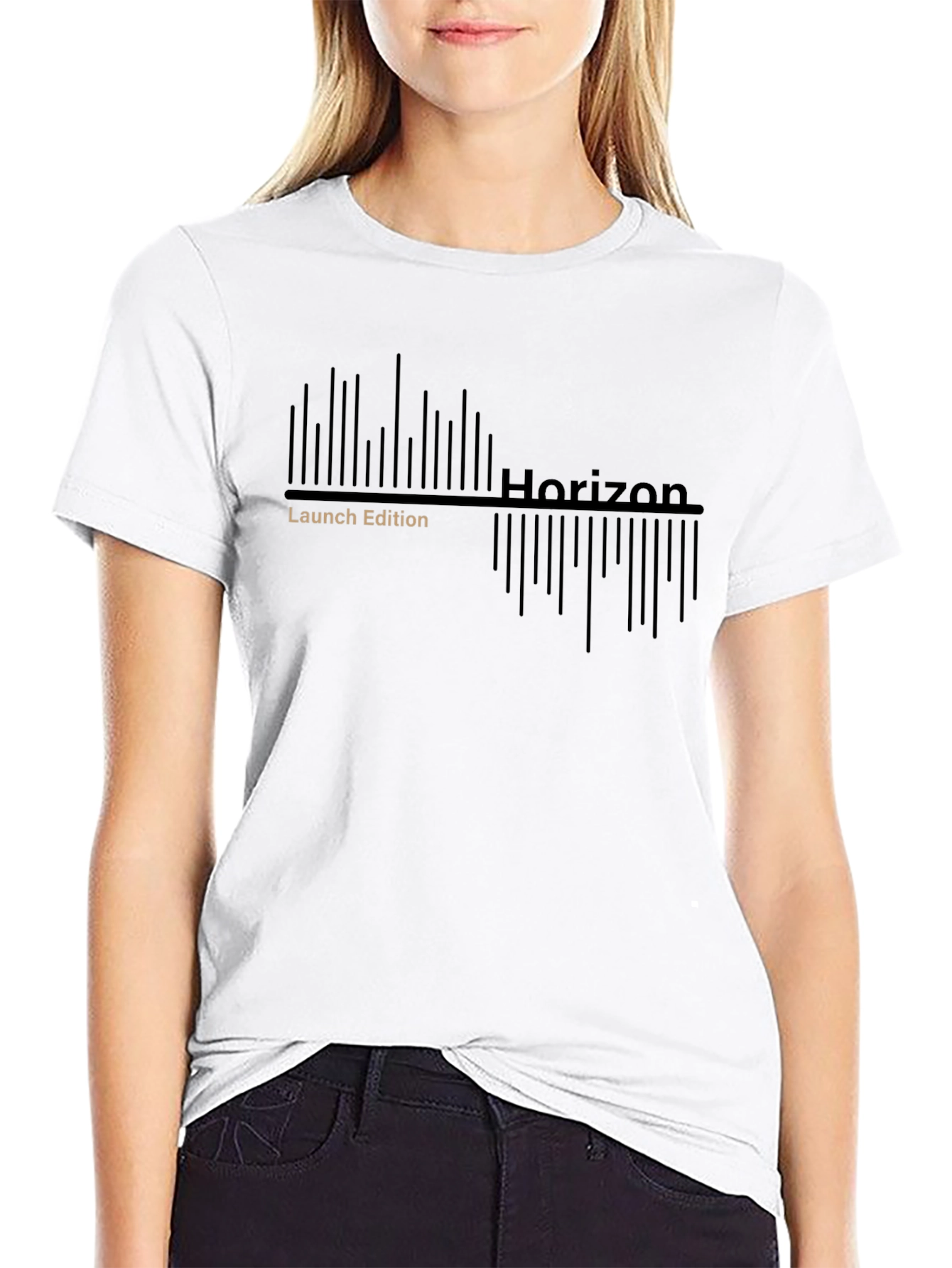 Horizon Launch Edition Black Graphic T-Shirt