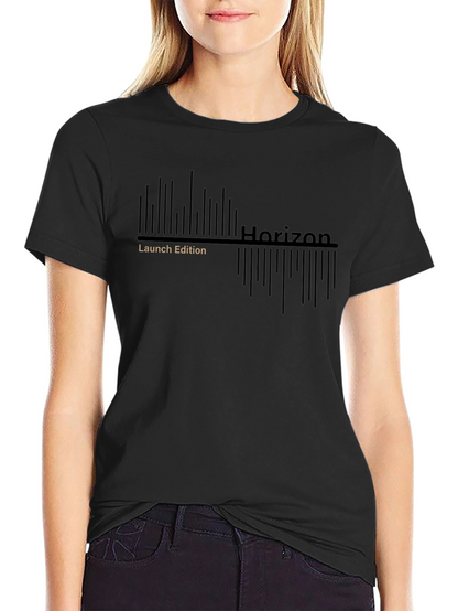 Horizon Launch Edition Black Graphic T-Shirt