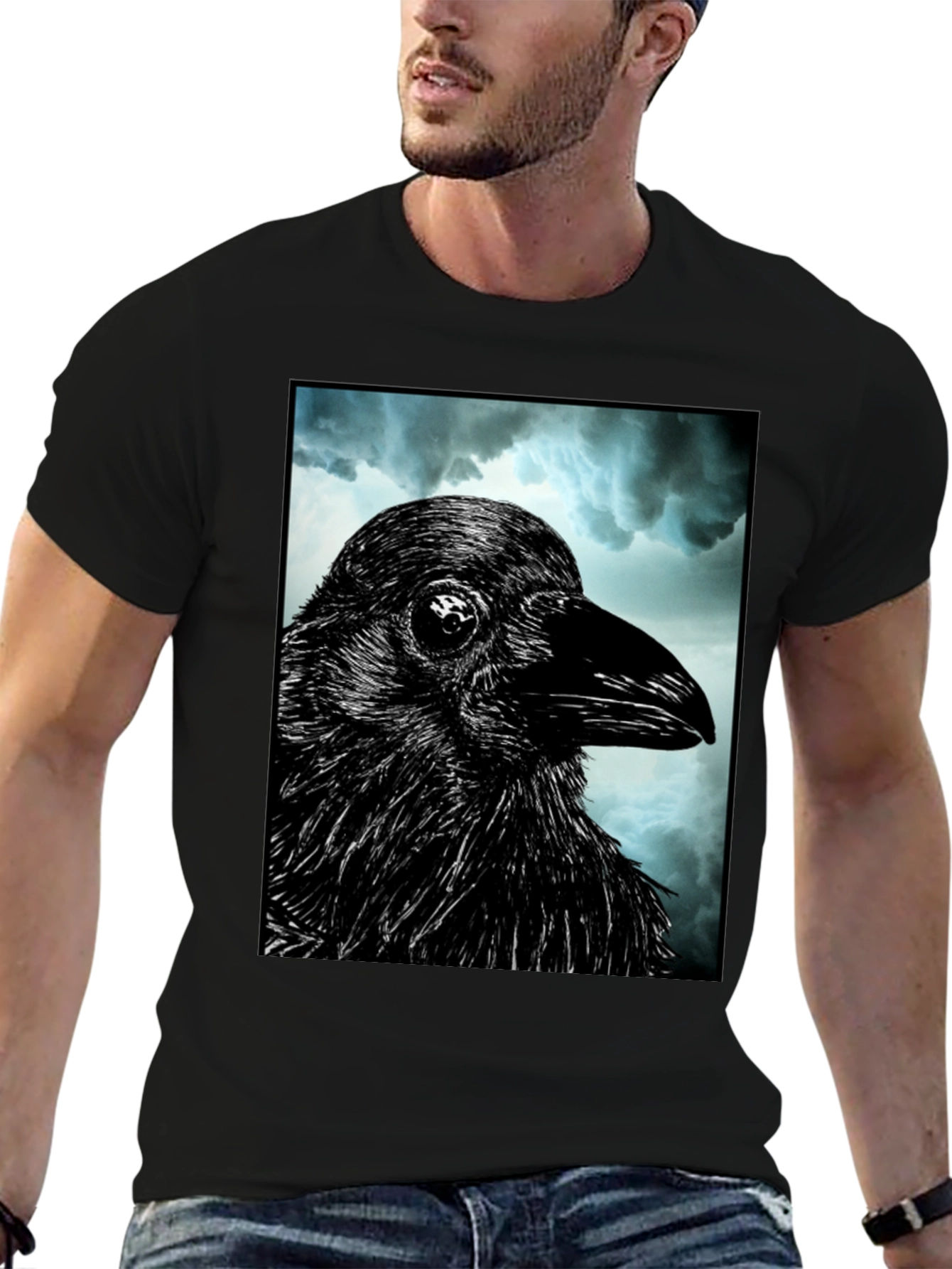 Raven Graphic T-Shirt