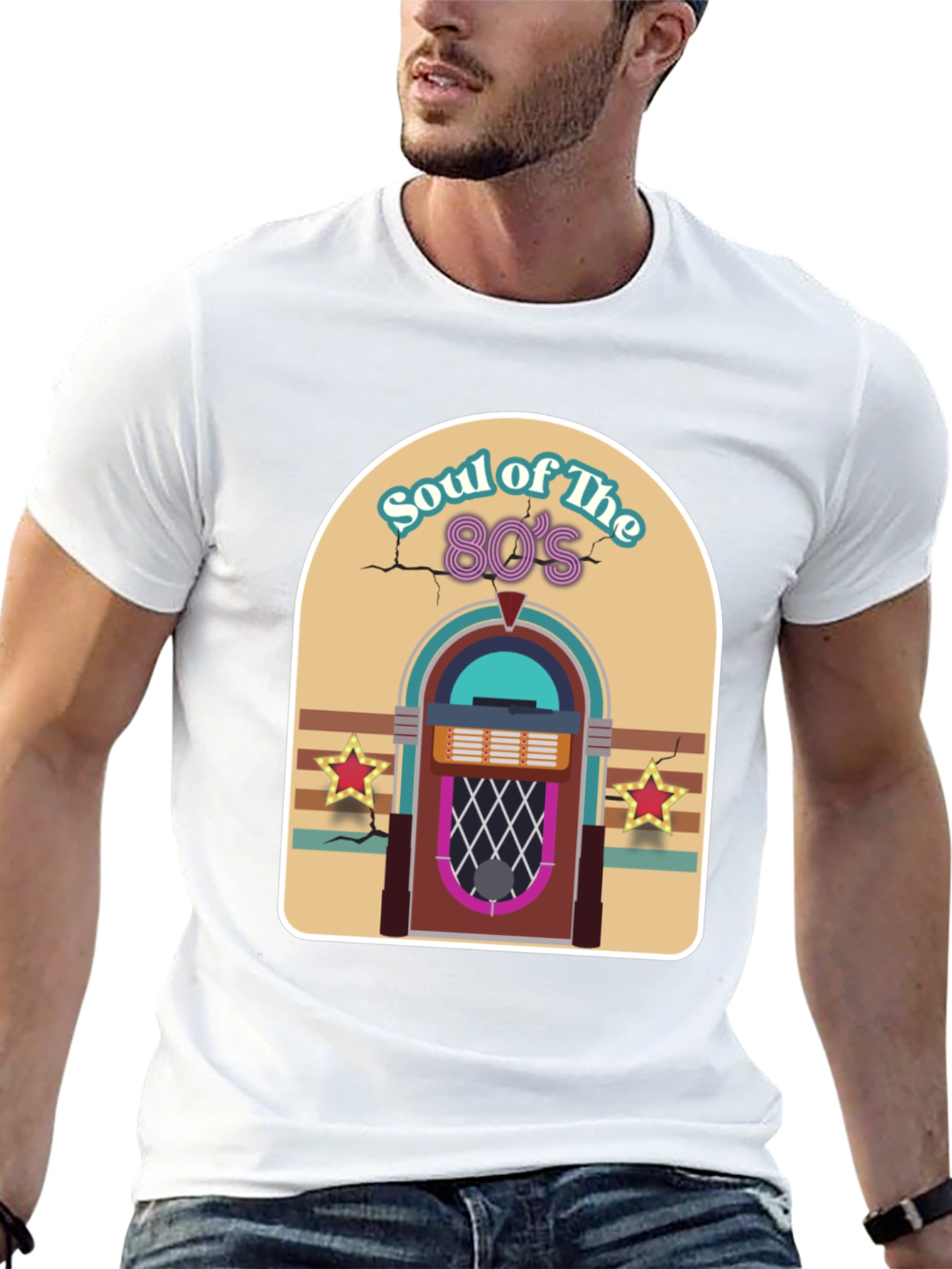 Soul of the 80s Retro Jukebox T-Shirt
