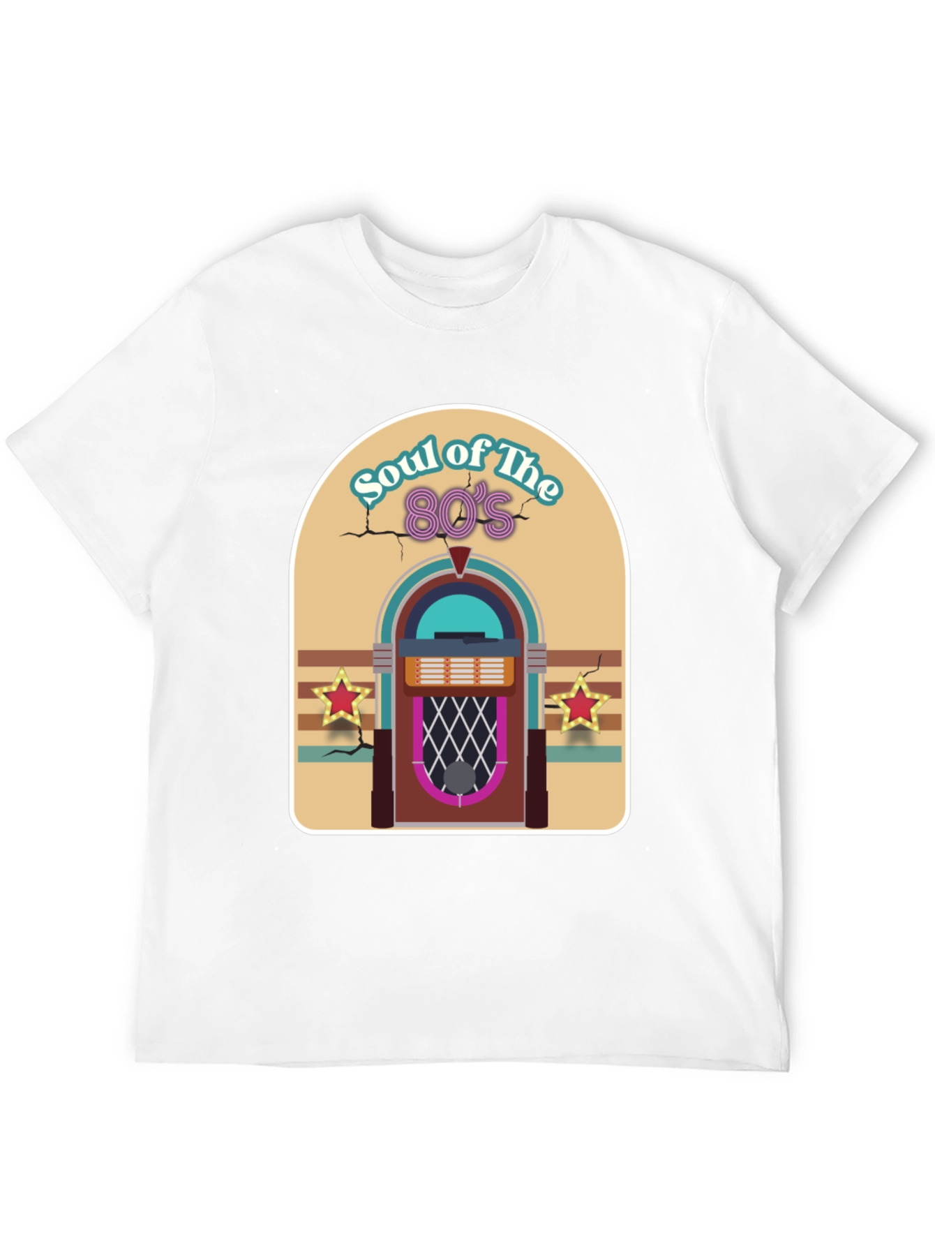 Soul of the 80s Retro Jukebox T-Shirt