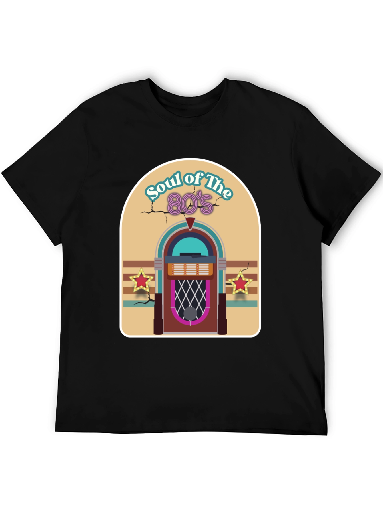 Soul of the 80s Retro Jukebox T-Shirt