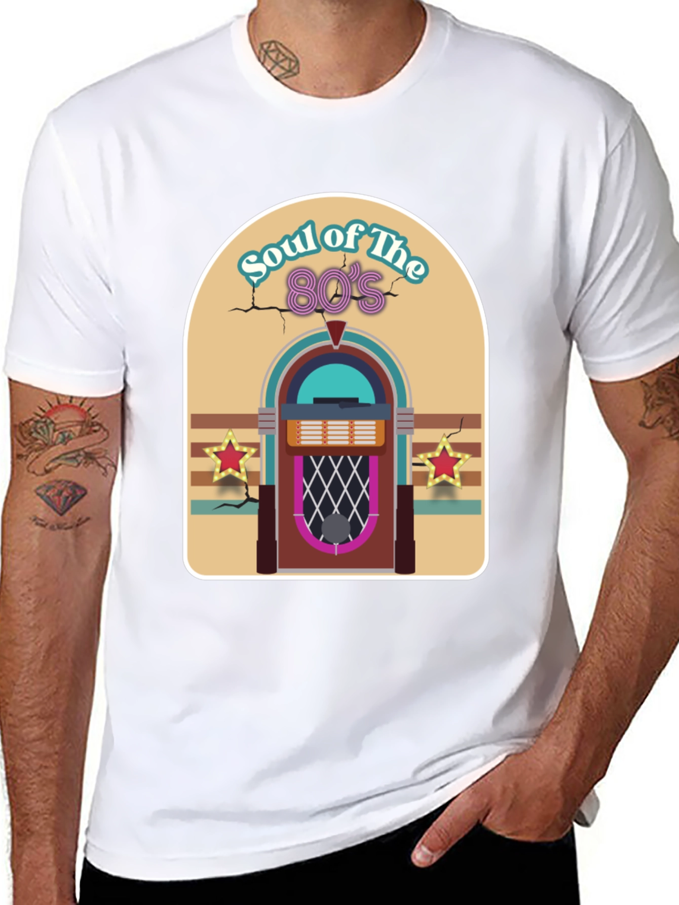 Soul of the 80s Retro Jukebox T-Shirt