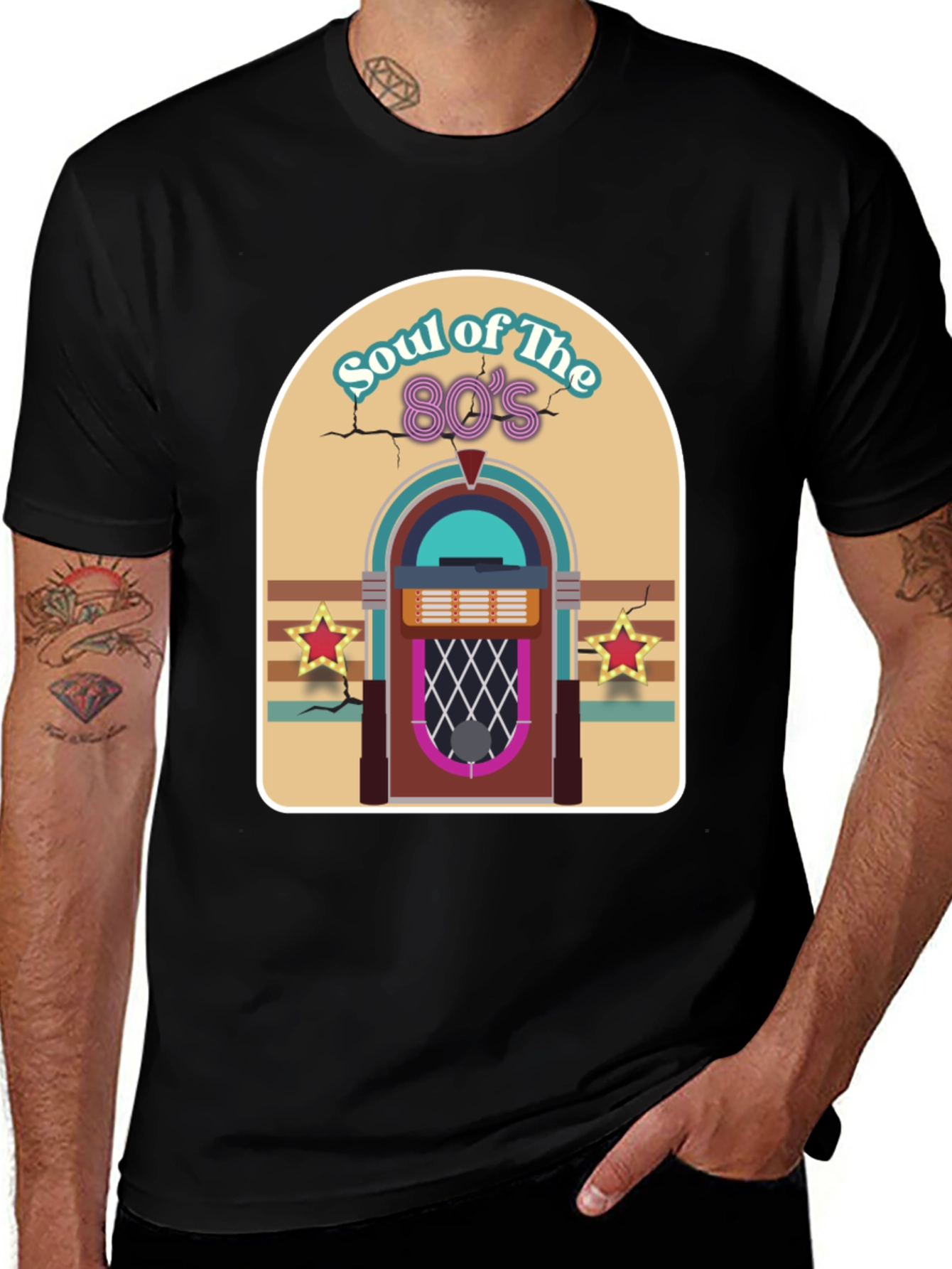 Soul of the 80s Retro Jukebox T-Shirt