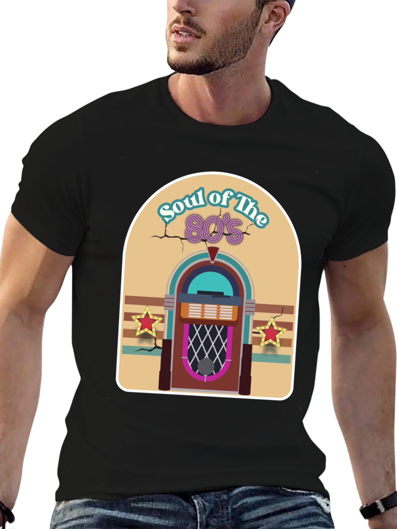 Soul of the 80s Retro Jukebox T-Shirt