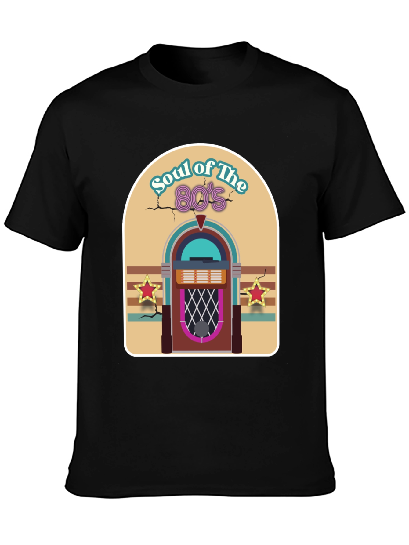 Soul of the 80s Retro Jukebox T-Shirt