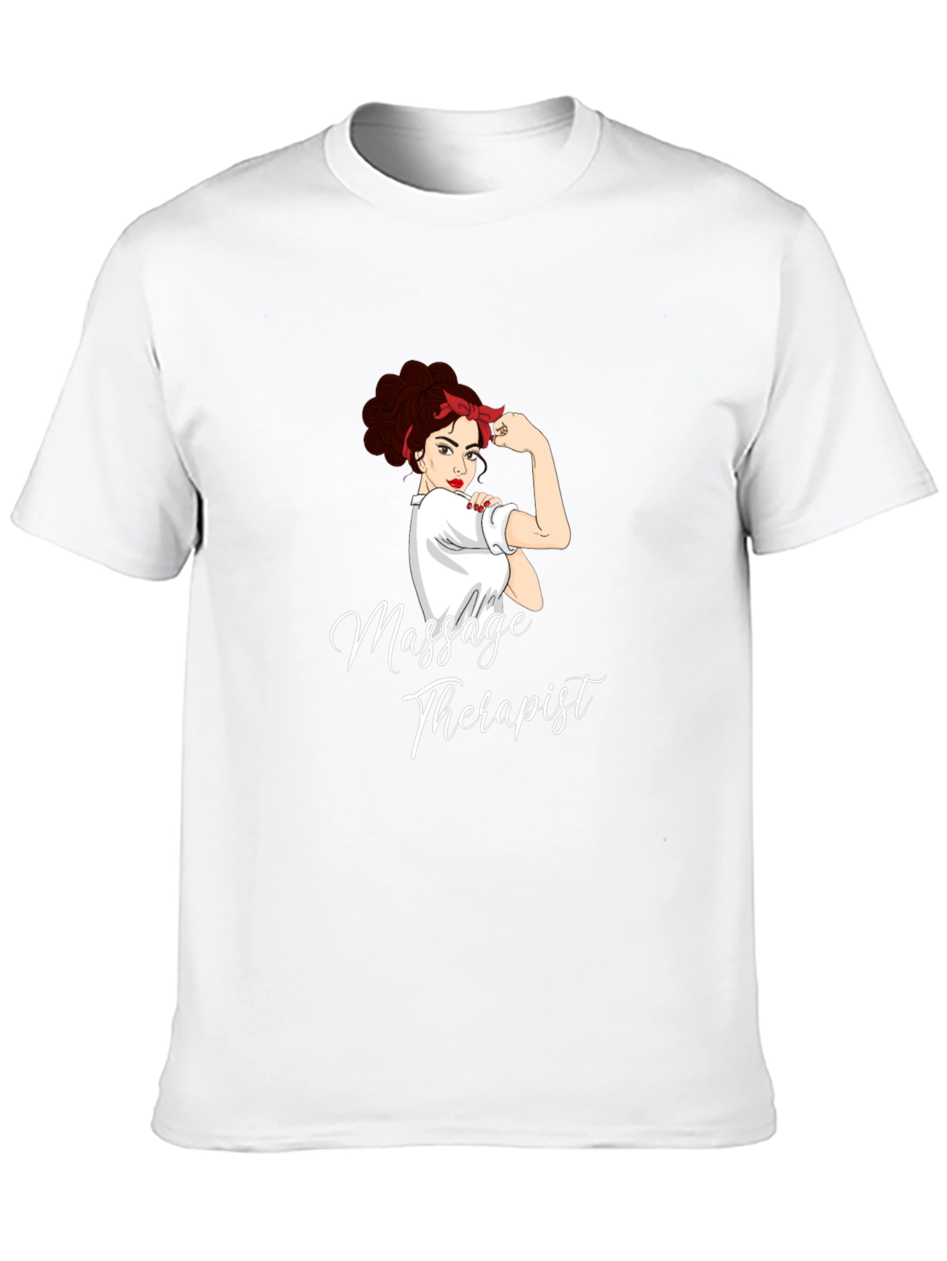 Massage Therapist Black Graphic T-Shirt