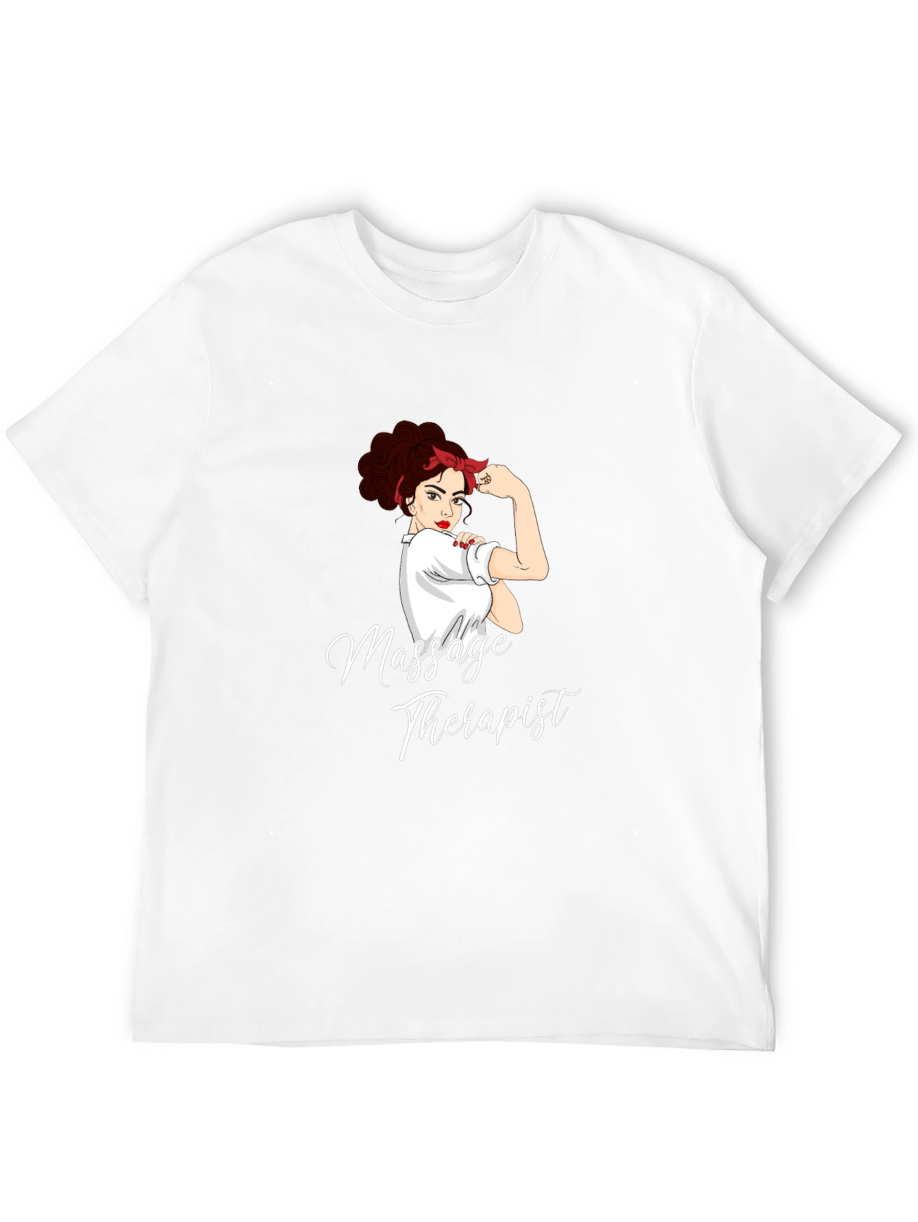 Massage Therapist Black Graphic T-Shirt