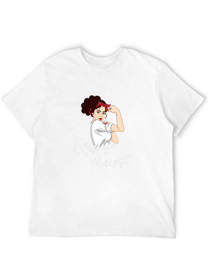 Massage Therapist Black Graphic T-Shirt