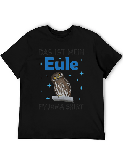 Owl Pyjama Shirt - Das ist Mein Eule
