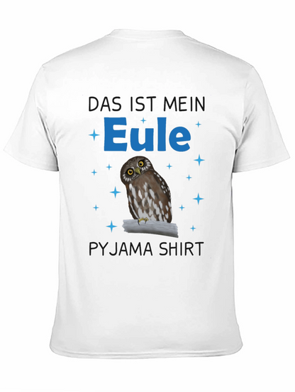 Owl Pyjama Shirt - Das ist Mein Eule