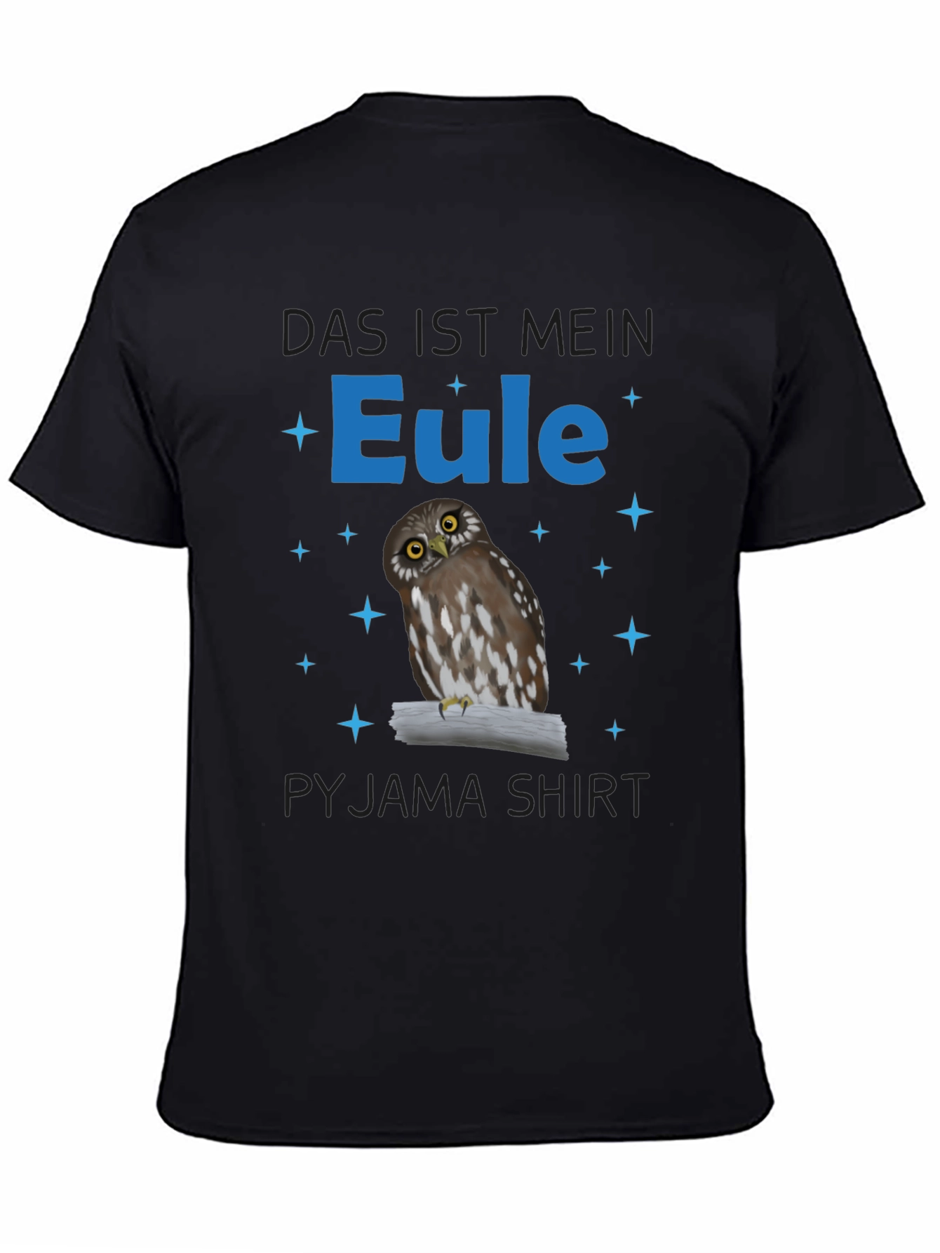 Owl Pyjama Shirt - Das ist Mein Eule