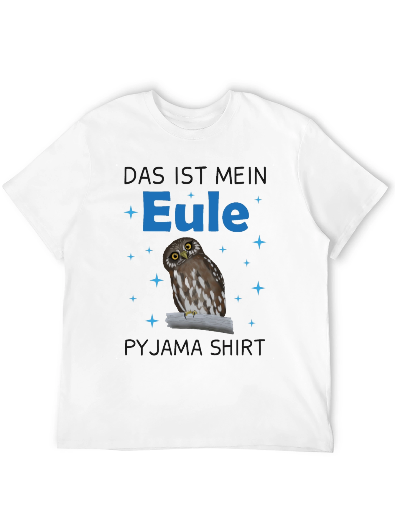 Owl Pyjama Shirt - Das ist Mein Eule