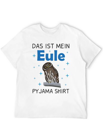 Owl Pyjama Shirt - Das ist Mein Eule