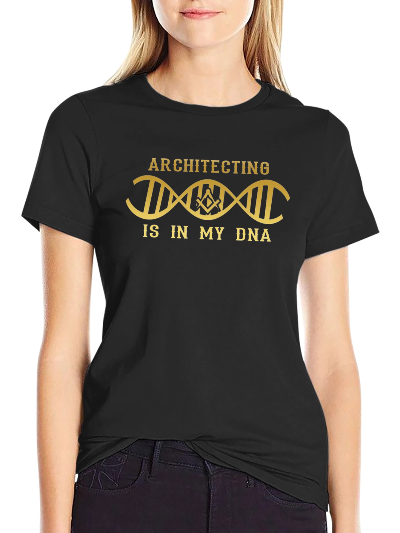Architecting DNA Graphic Tee - Black