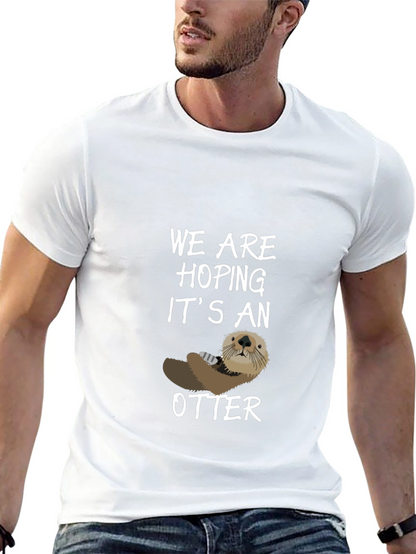 Otter Graphic Tee - Hoping Its An Otter