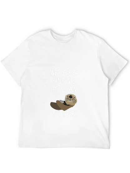 Otter Graphic Tee - Hoping Its An Otter